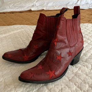 Mexicana Old Gringo Star ankle boots